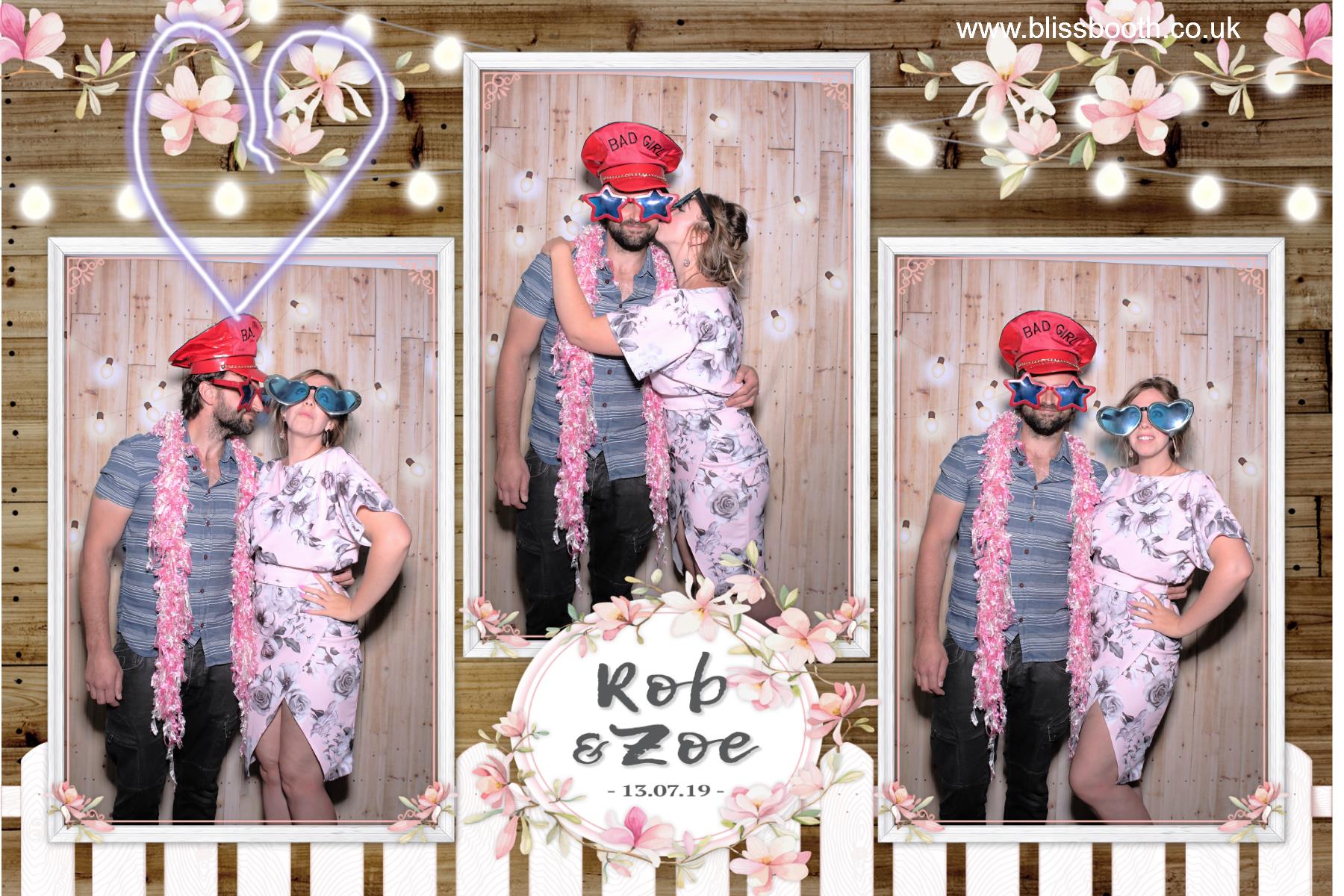 Rob and Zoe | View more photos from the event at gallery.blissbooth.co.uk/u/BlissBooth/Rob-and-Zoe